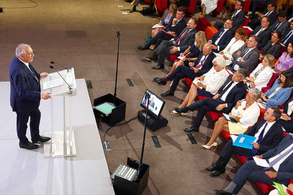 French government risks collapse with  budget confidence vote in September